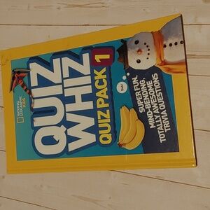 Quiz Whiz Quiz Pack 1 National Geographic Kids Children Book